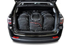 Kjust Kjust Reistassenset voor Jeep Compass 2017-2025 - Set van 4 Tassen met 2 Roltassen en 2 Sporttassen Harvest Automotive 1