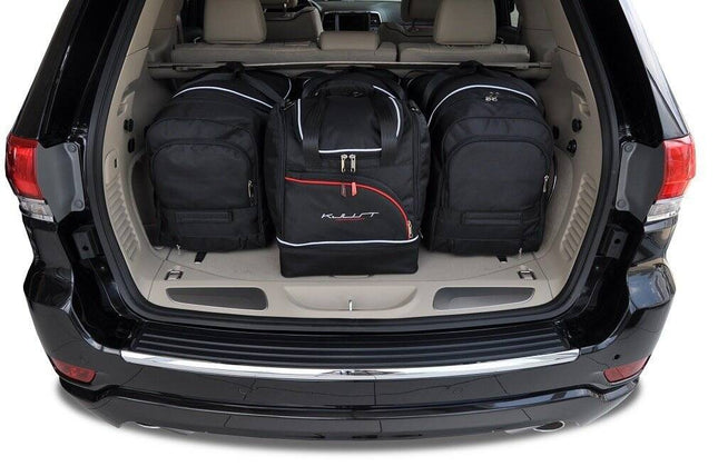 Kjust Kjust Reistassenset voor Jeep Grand Cherokee 2011-2022 - Set van 4 Tassen met 2 Roltassen en 2 Sporttassen Harvest Automotive 1