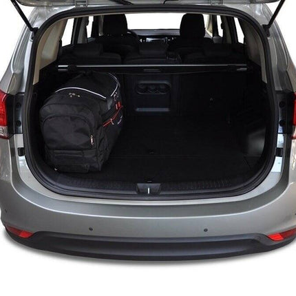 Kjust Kjust Reistassenset voor Kia Carens vanaf 2013 - Set van 4 Tassen met 3 Roltassen en 1 Sporttas Harvest Automotive 4