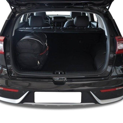 Kjust Kjust Reistassenset voor Kia Niro 5-deurs 2016-2022 - Set van 3 Tassen met 2 Roltassen en 1 Sporttas Harvest Automotive 3