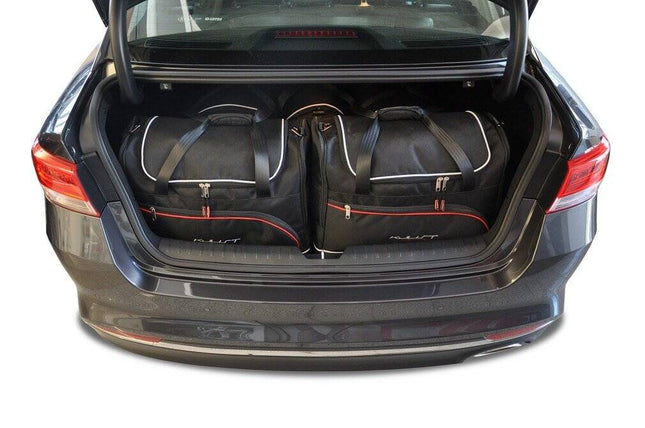 Kjust Kjust Reistassenset voor Kia Optima Sedan 2016-2020 - Set van 5 Tassen met 2 Roltassen 2 Sporttassen en 1 Vliegtuigtas Harvest Automotive 1