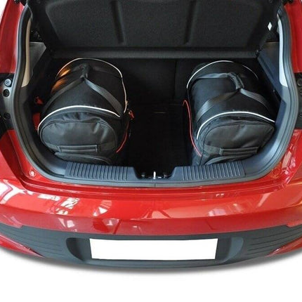 Kjust Kjust Reistassenset voor Kia Rio 3-deurs 2011-2017 - Set van 3 Tassen met 2 Roltassen en 1 Vliegtuigtas Harvest Automotive 2
