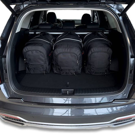 Kjust Kjust Reistassenset voor Kia Sorento 2020-2024 - Set van 5 Tassen met 3 Roltassen en 2 Vliegtuigtassen Harvest Automotive 3