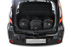 Kjust Kjust Reistassenset voor Kia Soul 2014-2019 - Set van 3 Tassen met 1 Roltas en 2 Sporttassen Harvest Automotive 1