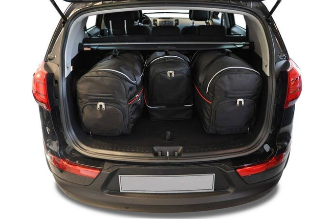 Kjust Kjust Reistassenset voor Kia Sportage 5-deurs 2010-2016 - Set van 4 Tassen met 2 Roltassen en 2 Sporttassen Harvest Automotive 2