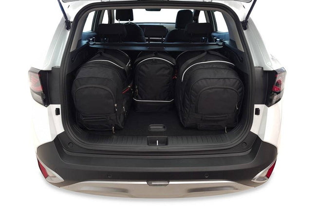 Kjust Kjust Reistassenset voor Kia Sportage 5-deurs vanaf 2021 - Set van 4 Tassen met 2 Roltassen en 2 Sporttassen Harvest Automotive 2