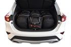 Kjust Kjust Reistassenset voor Kia Venga 5-deurs vanaf 2010 - Set van 4 Tassen met 2 Roltassen 1 Sporttas en 1 Vliegtuigtas Harvest Automotive 1