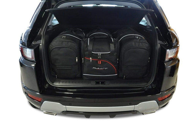 Kjust Kjust Reistassenset voor Land Rover Range Rover Evoque 5-deurs 2011-2019 - Set van 4 Tassen met 2 Roltassen 1 Sporttas en 1 Vliegtuigtas Harvest Automotive 1