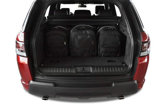 Kjust Kjust Reistassenset voor Land Rover Range Rover Sport 2013-2022 - Set van 5 Tassen met 3 Roltassen en 2 Vliegtuigtassen Harvest Automotive 2