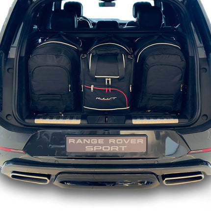 Kjust Kjust Reistassenset voor Land Rover Range Rover Sport vanaf 2022 - Set van 4 Tassen met 3 Roltassen en 1 Vliegtuigtas Harvest Automotive 1