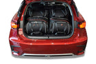 Kjust Kjust Reistassenset voor Lexus CT 5-deurs vanaf 2010 - Set van 4 Tassen met 4 Vliegtuigtassen Harvest Automotive 1