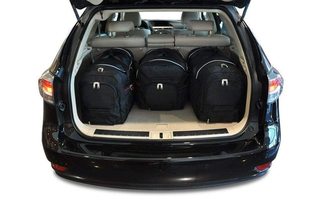 Kjust Kjust Reistassenset voor Lexus RX 5-deurs 2009-2016 - Set van 4 Tassen met 3 Roltassen en 1 Sporttas Harvest Automotive 2