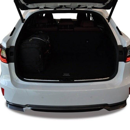 Kjust Kjust Reistassenset voor Lexus RX 5-deurs vanaf 2016 - Set van 5 Tassen met 2 Roltassen 1 Sporttas en 2 Vliegtuigtassen Harvest Automotive 5