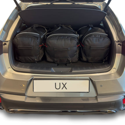 Kjust Kjust Reistassenset voor Lexus UX 2018-2024 - Set van 3 Tassen met 3 Roltassen Harvest Automotive 1