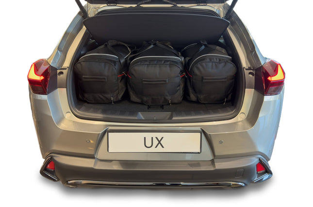 Kjust Kjust Reistassenset voor Lexus UX 2018-2024 - Set van 3 Tassen met 3 Roltassen Harvest Automotive 1