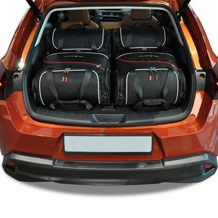 Kjust Kjust Reistassenset voor Lexus UX 2018-2024 - Set van 4 Tassen met 4 Vliegtuigtassen Harvest Automotive 1