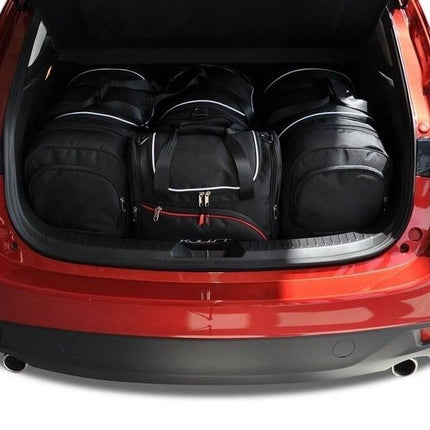 Kjust Kjust Reistassenset voor Mazda 3 Fastback vanaf 2014 - Set van 4 Tassen met 2 Roltassen 1 Sporttas en 1 Vliegtuigtas Harvest Automotive 1