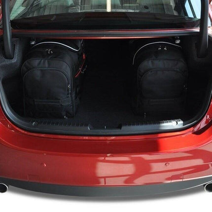 Kjust Kjust Reistassenset voor Mazda 6 Sedan 2013-2024 - Set van 5 Tassen met 3 Roltassen en 2 Vliegtuigtassen Harvest Automotive 2