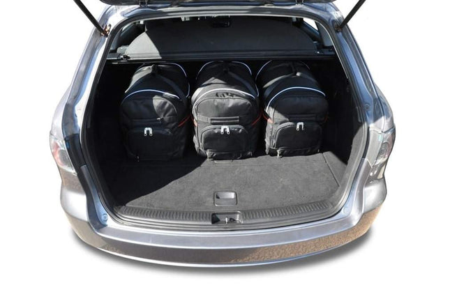 Kjust Kjust Reistassenset voor Mazda 6 stationwagen 2002-2008 - Set van 5 Tassen met 3 Roltassen en 2 Sporttassen Harvest Automotive 2