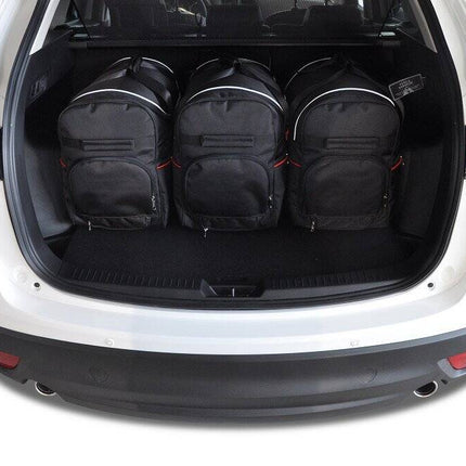 Kjust Kjust Reistassenset voor Mazda CX-5 2012-2017 - Set van 5 Tassen met 3 Roltassen en 2 Vliegtuigtassen Harvest Automotive 3