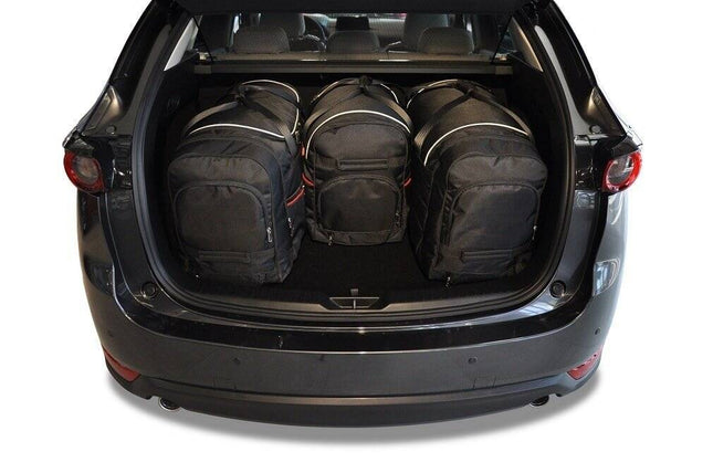 Kjust Kjust Reistassenset voor Mazda CX-5 vanaf 2017 - Set van 4 Tassen met 3 Roltassen en 1 Sporttas Harvest Automotive 2