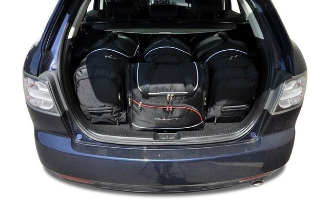 Kjust Kjust Reistassenset voor Mazda CX-7 2007-2013 - Set van 4 Tassen met 3 Roltassen en 1 Vliegtuigtas Harvest Automotive 1