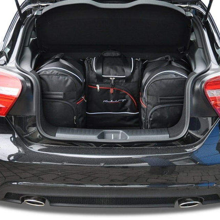 Kjust Kjust Reistassenset voor Mercedes Benz A-Klasse 5-deurs 2012-2018 - Set van 4 Tassen met 2 Roltassen 1 Sporttas en 1 Vliegtuigtas Harvest Automotive 2