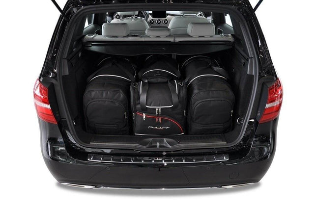 Kjust Kjust Reistassenset voor Mercedes Benz B-Klasse 2012-2019 - Set van 4 Tassen met 2 Roltassen 1 Sporttas en 1 Vliegtuigtas Harvest Automotive 1