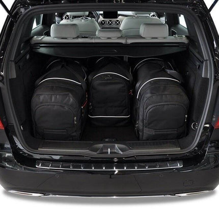 Kjust Kjust Reistassenset voor Mercedes Benz B-Klasse 2012-2019 - Set van 4 Tassen met 2 Roltassen 1 Sporttas en 1 Vliegtuigtas Harvest Automotive 2
