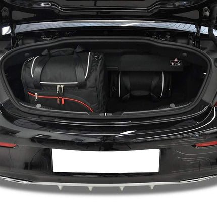 Kjust Kjust Reistassenset voor Mercedes Benz C-Klasse cabrio 2016-2023 - Set van 4 Tassen met 2 Sporttassen en 2 Vliegtuigtassen Harvest Automotive 2