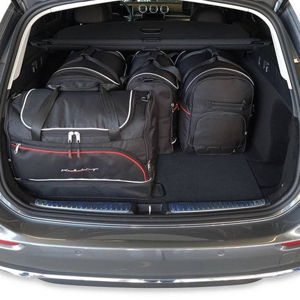 Kjust Kjust Reistassenset voor Mercedes Benz C-Klasse Estate vanaf 2021 - Set van 5 Tassen met 2 Roltassen 2 Sporttassen en 1 Vliegtuigtas Harvest Automotive 2