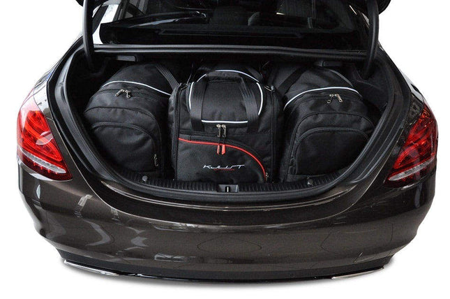 Kjust Kjust Reistassenset voor Mercedes Benz C-Klasse Limousine 2007-2014 - Set van 4 Tassen met 2 Roltassen en 2 Sporttassen Harvest Automotive 1