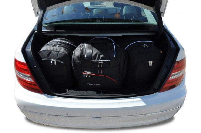 Kjust Kjust Reistassenset voor Mercedes Benz C-Klasse Limousine 2007-2014 - Set van 4 Tassen met 2 Roltassen en 2 Sporttassen Harvest Automotive 1