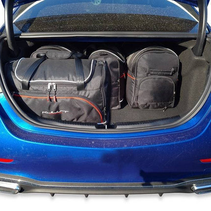 Kjust Kjust Reistassenset voor Mercedes Benz C-Klasse Limousine vanaf 2021 - Set van 5 Tassen met 2 Roltassen 2 Sporttassen en 1 Vliegtuigtas Harvest Automotive 6