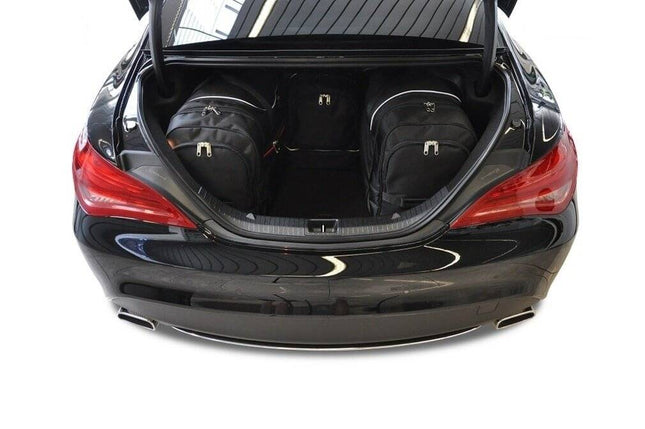 Kjust Kjust Reistassenset voor Mercedes Benz CLA coupe 2013-2019 - Set van 4 Tassen met 2 Roltassen en 2 Sporttassen Harvest Automotive 2