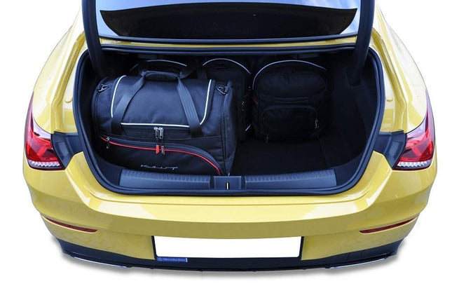 Kjust Kjust Reistassenset voor Mercedes Benz CLA coupe 2019-2025 - Set van 5 Tassen met 2 Roltassen 2 Sporttassen en 1 Vliegtuigtas Harvest Automotive 2