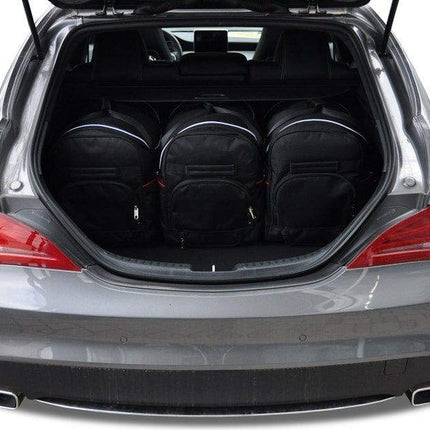 Kjust Kjust Reistassenset voor Mercedes Benz CLA Shooting Brake 2015-2019 - Set van 5 Tassen met 3 Roltassen en 2 Sporttassen Harvest Automotive 2