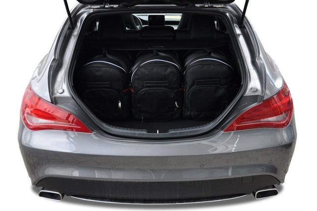 Kjust Kjust Reistassenset voor Mercedes Benz CLA Shooting Brake 2015-2019 - Set van 5 Tassen met 3 Roltassen en 2 Sporttassen Harvest Automotive 2