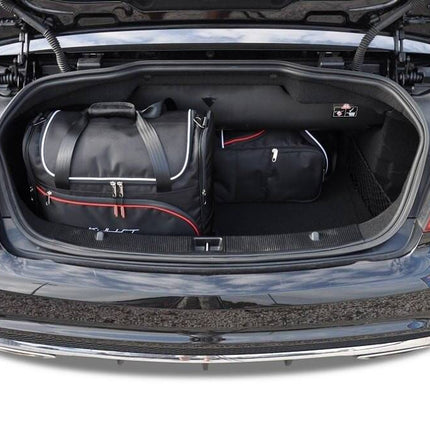 Kjust Kjust Reistassenset voor Mercedes Benz E-Klasse cabrio 2010-2017 - Set van 4 Tassen met 4 Vliegtuigtassen Harvest Automotive 2