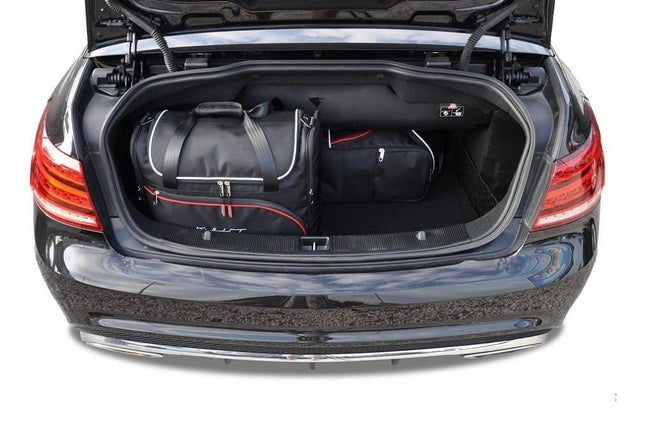 Kjust Kjust Reistassenset voor Mercedes Benz E-Klasse cabrio 2010-2017 - Set van 4 Tassen met 4 Vliegtuigtassen Harvest Automotive 2