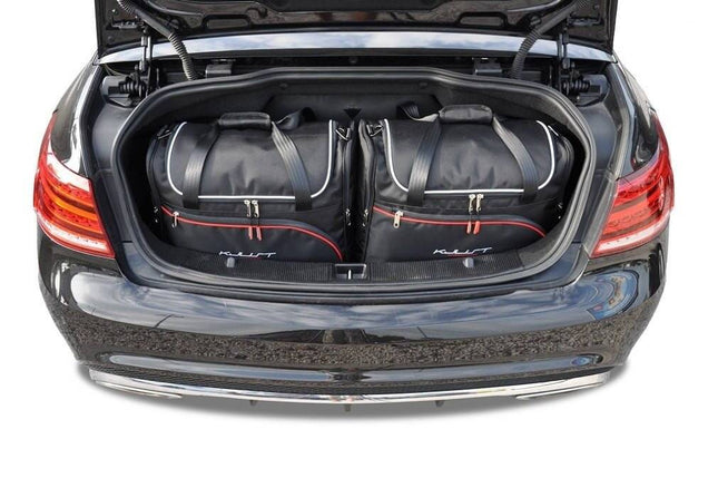Kjust Kjust Reistassenset voor Mercedes Benz E-Klasse cabrio 2010-2017 - Set van 4 Tassen met 4 Vliegtuigtassen Harvest Automotive 1