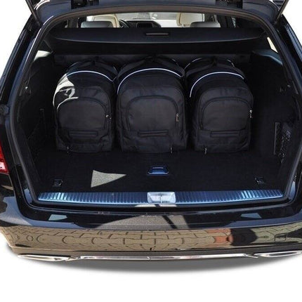 Kjust Kjust Reistassenset voor Mercedes Benz E-Klasse coupe 2009-2017 - Set van 5 Tassen met 3 Roltassen en 2 Vliegtuigtassen Harvest Automotive 3