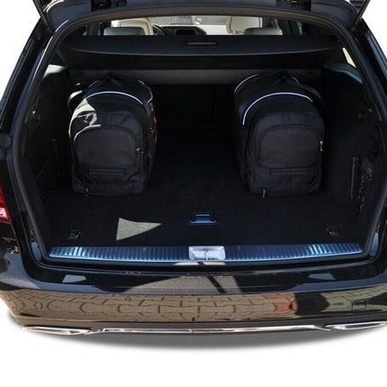 Kjust Kjust Reistassenset voor Mercedes Benz E-Klasse coupe 2009-2017 - Set van 5 Tassen met 3 Roltassen en 2 Vliegtuigtassen Harvest Automotive 4
