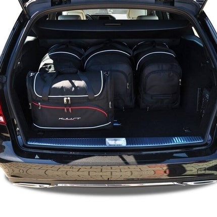 Kjust Kjust Reistassenset voor Mercedes Benz E-Klasse coupe 2009-2017 - Set van 5 Tassen met 3 Roltassen en 2 Vliegtuigtassen Harvest Automotive 2