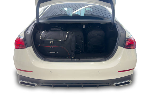 Kjust Kjust Reistassenset voor Mercedes Benz E-Klasse Limousine vanaf 2023 - Set van 5 Tassen met 3 Roltassen en 2 Sporttassen Harvest Automotive 2