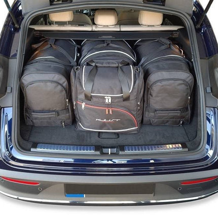 Kjust Kjust Reistassenset voor Mercedes Benz EQC vanaf 2020 - Set van 4 Tassen met 3 Roltassen en 1 Vliegtuigtas Harvest Automotive 1