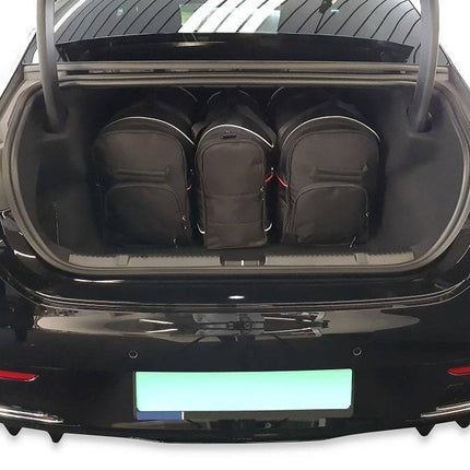 Kjust Kjust Reistassenset voor Mercedes Benz EQE Limousine vanaf 2022 - Set van 5 Tassen met 2 Roltassen 2 Sporttassen en 1 Vliegtuigtas Harvest Automotive 3