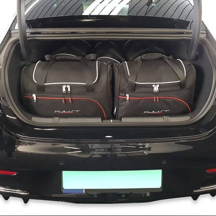 Kjust Kjust Reistassenset voor Mercedes Benz EQE Limousine vanaf 2022 - Set van 5 Tassen met 2 Roltassen 2 Sporttassen en 1 Vliegtuigtas Harvest Automotive 7