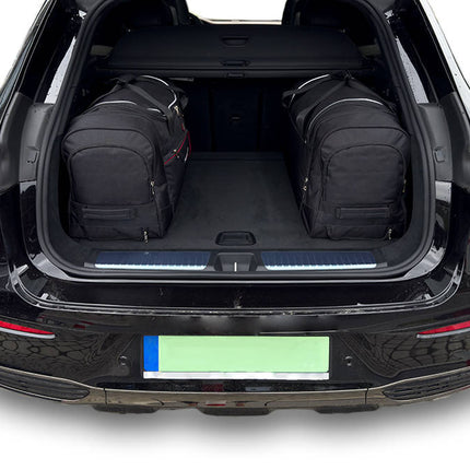 Kjust Kjust Reistassenset voor Mercedes Benz EQE SUV vanaf 2022 - Set van 3 Tassen met 3 Roltassen Harvest Automotive 2