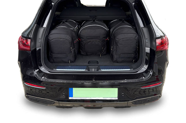 Kjust Kjust Reistassenset voor Mercedes Benz EQE SUV vanaf 2022 - Set van 4 Tassen met 3 Roltassen en 1 Vliegtuigtas Harvest Automotive 2